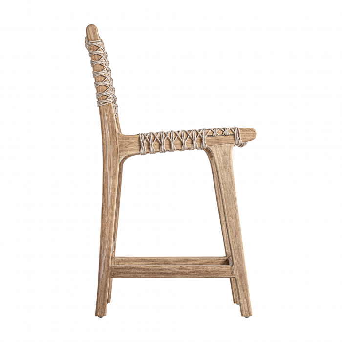 Scaun bar colonial lemn tec|Scaune bar elegante [3]