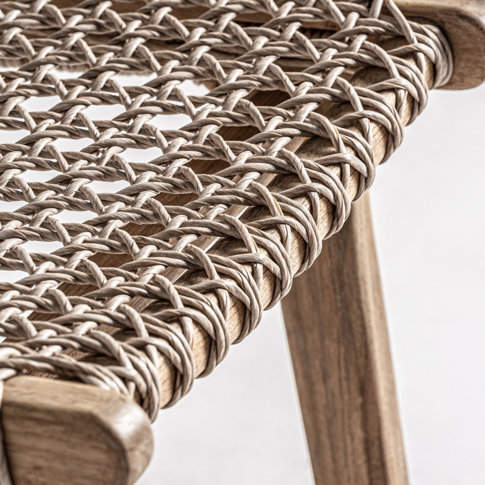 Scaun bar colonial lemn tec|Scaune bar elegante [6]
