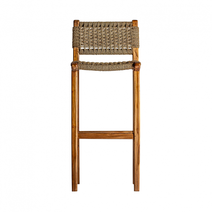 Scaun bar vintage lemn tec|Scaune bar autentice [2]