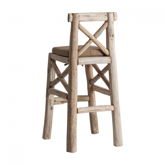 Scaun bar lemn tropical|Scaune etnice functionale [4]