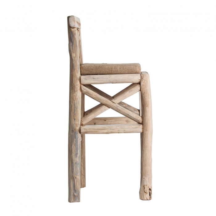 Scaun bar lemn tropical|Scaune etnice functionale [3]