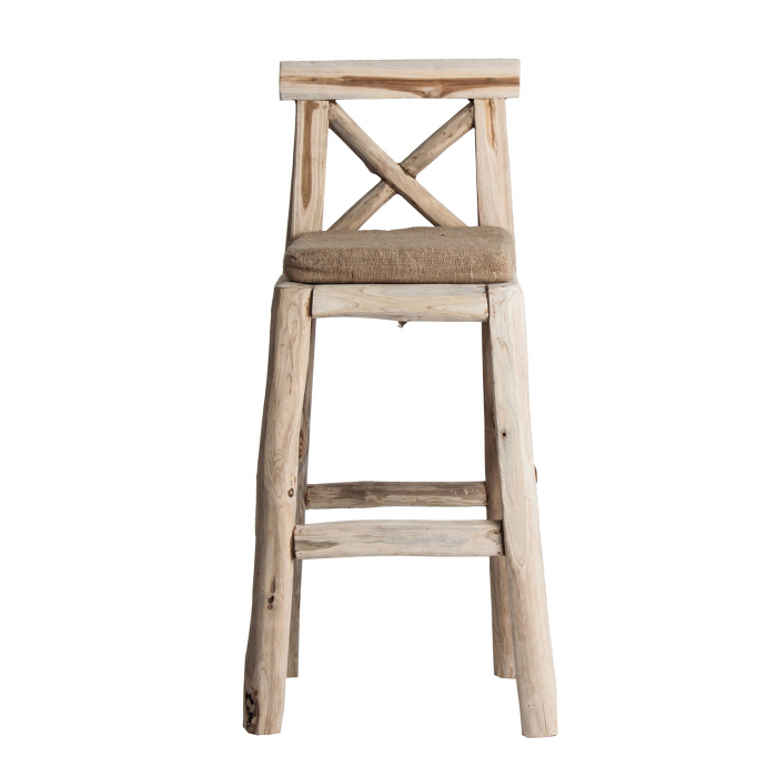 Scaun bar lemn tropical|Scaune etnice functionale [2]