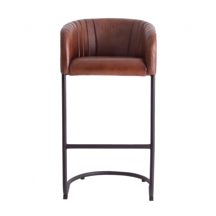 Scaun bar vintage metal piele|Scaune bar autentice [2]