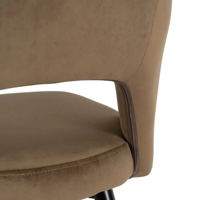 Scaun Bar Ella, Catifea Maro, Metal Negru- - creativdeco.ro [6]