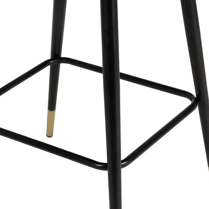 Scaun Bar Ella, Catifea Maro, Metal Negru- - creativdeco.ro [11]