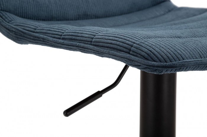 Scaun Bar Reglabil Albastru Design Contemporan CreativDeco [7]
