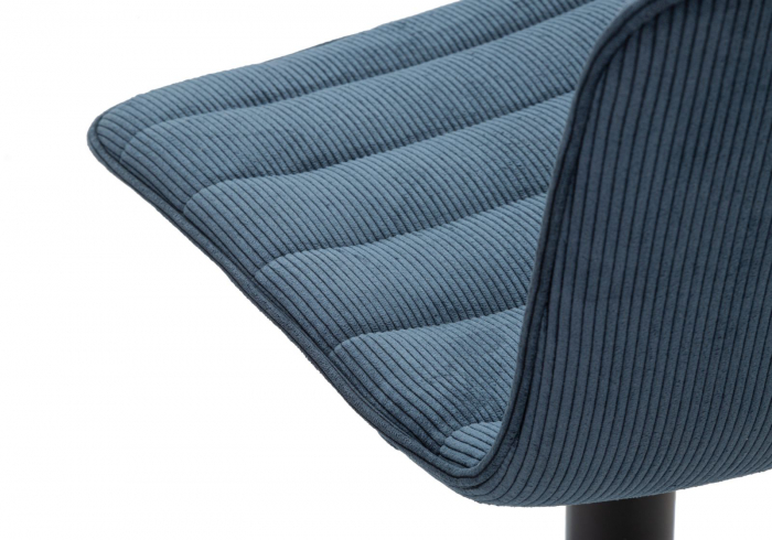 Scaun Bar Reglabil Albastru Design Contemporan CreativDeco [6]