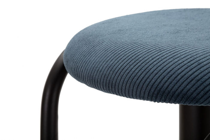 Scaun Bar Reglabil Navy Catifea Raiata CreativDeco [6]