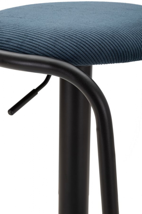 Scaun Bar Reglabil Navy Catifea Raiata CreativDeco [7]