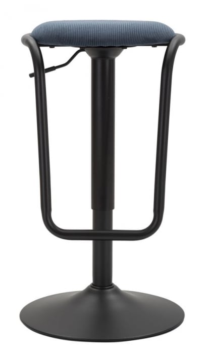 Scaun Bar Reglabil Navy Catifea Raiata CreativDeco [3]
