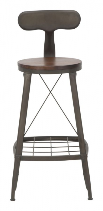 Scaun Bar Industrial Retro Bucatarie Insula CreativDeco [3]