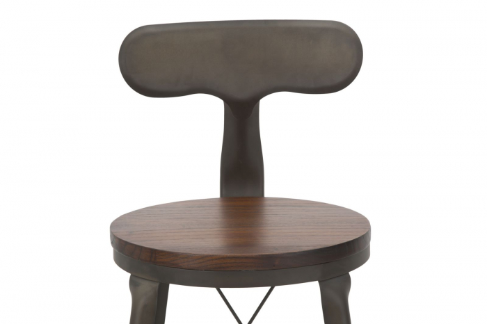 Scaun Bar Industrial Retro Bucatarie Insula CreativDeco [6]