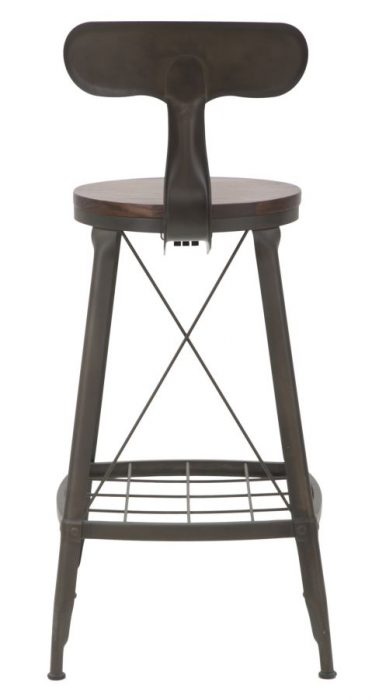 Scaun Bar Industrial Retro Bucatarie Insula CreativDeco [4]