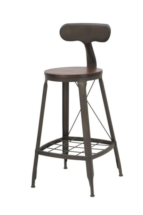 Scaun Bar Industrial Retro Bucatarie Insula CreativDeco [2]