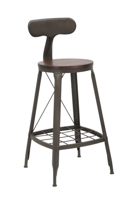Scaun Bar Industrial Retro Bucatarie Insula CreativDeco [1]