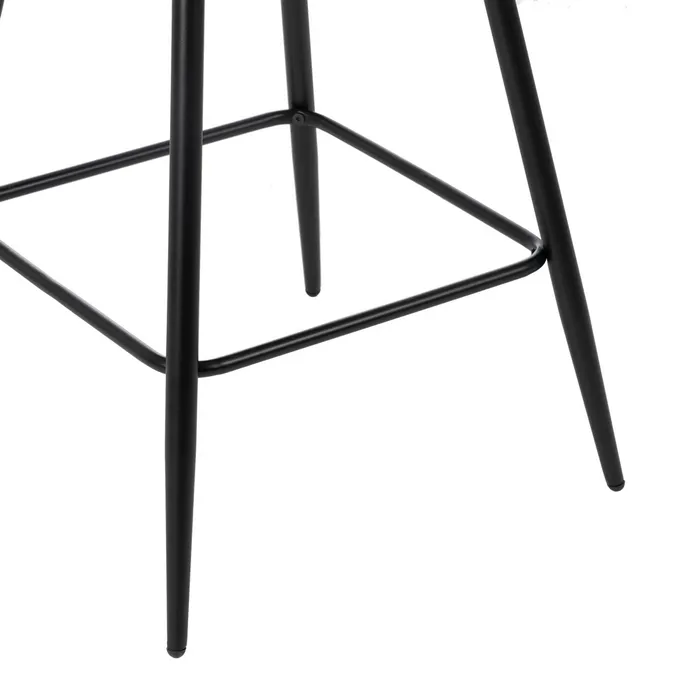 Scaun Bar Victor Crem, Stofa, Metal - creativdeco.ro [12]