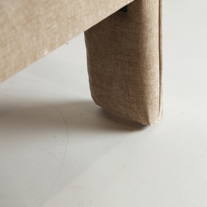 Scaun catifea contemporan bej|Scaune moderne premium [6]