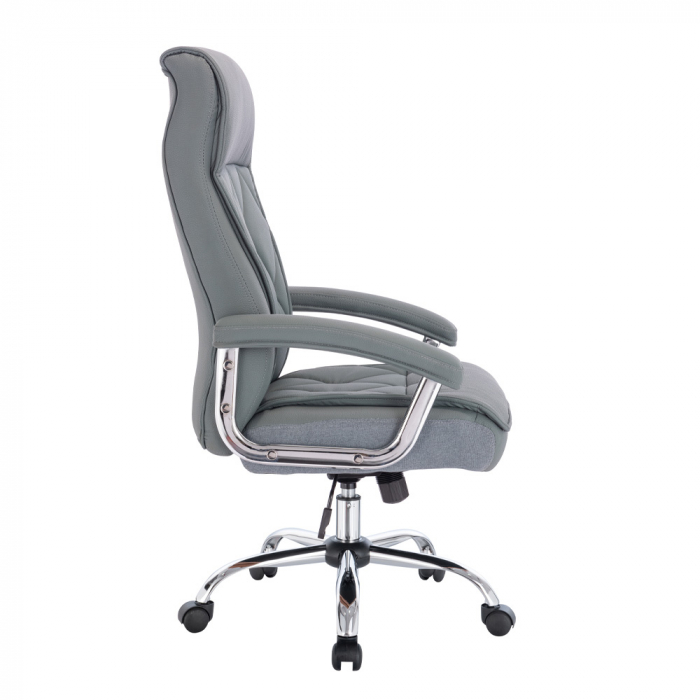 Scaun elegant și ergonomic pentru birou, cu sistem de arcuri și design modern [3]