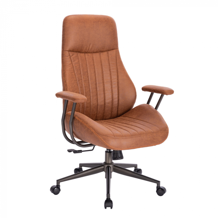 Scaun elegant pentru birou, ergonomic și sofisticat, ideal pentru spații profesionale [1]