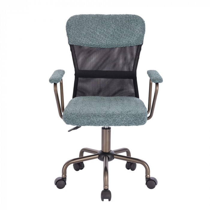 Scaun ergonomic modern în nuanță mint, cu design fresh și funcțional [2]
