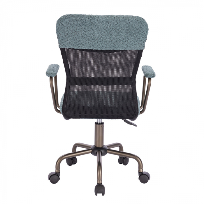Scaun ergonomic modern în nuanță mint, cu design fresh și funcțional [4]