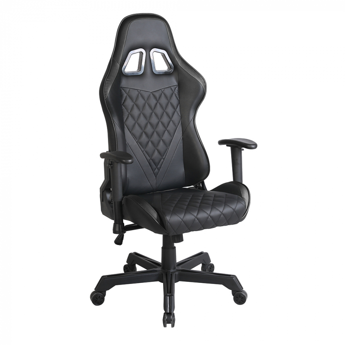 Scaun gaming ergonomic de birou negru Ranger [6]