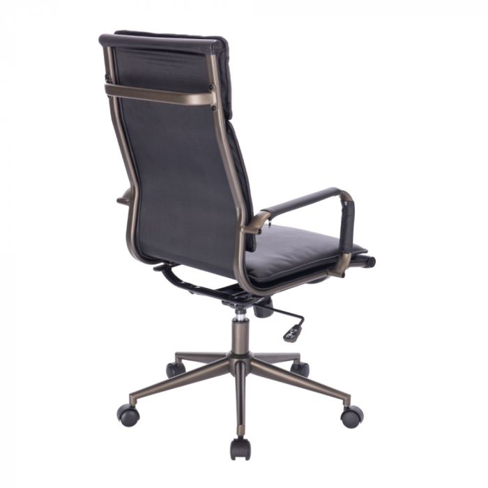 Scaun birou ergonomic negru gunmetal textil Elite – confort profesional [2]