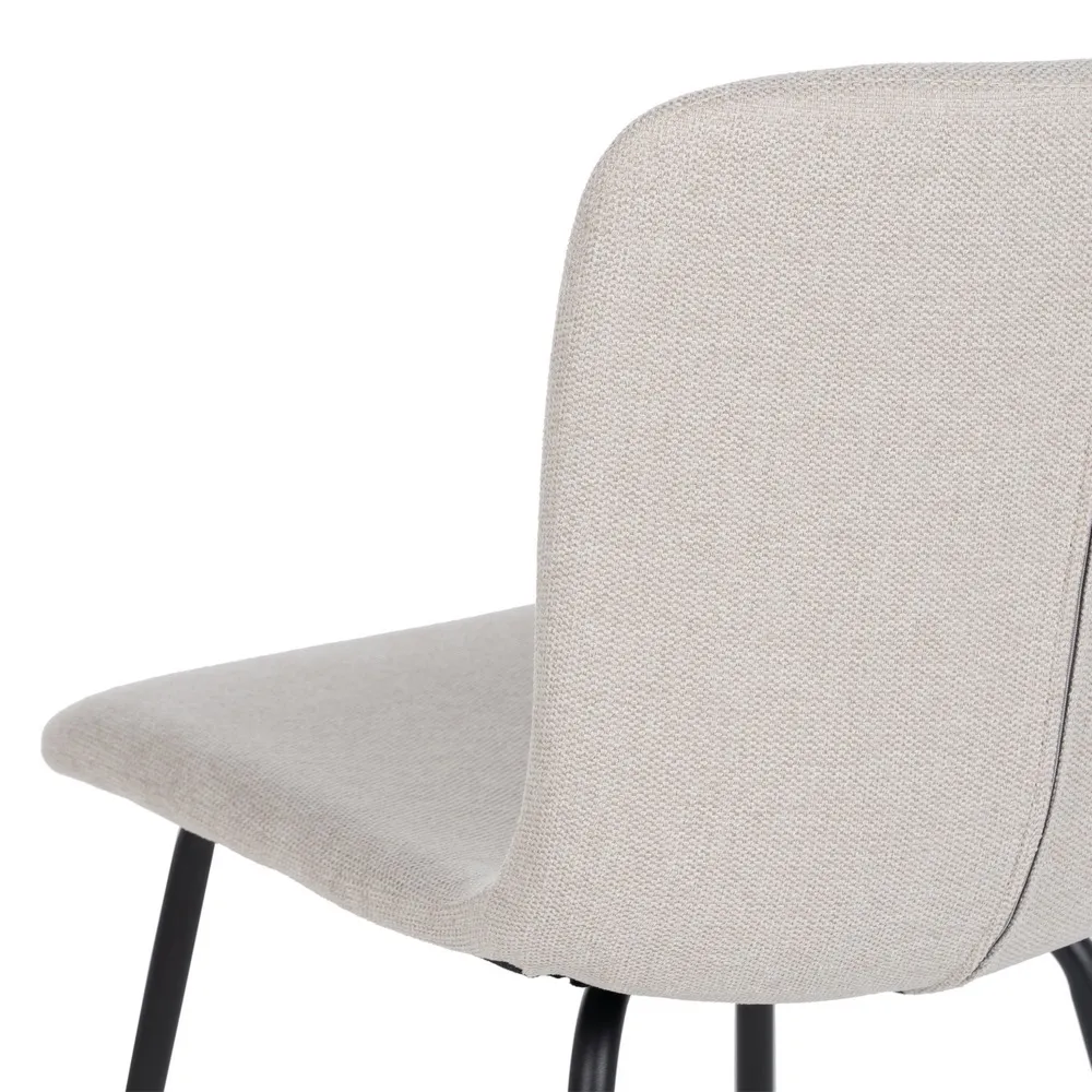 Scaun Crem cu Structura Moderna, Stofa Metal - CreativDeco.ro [10]