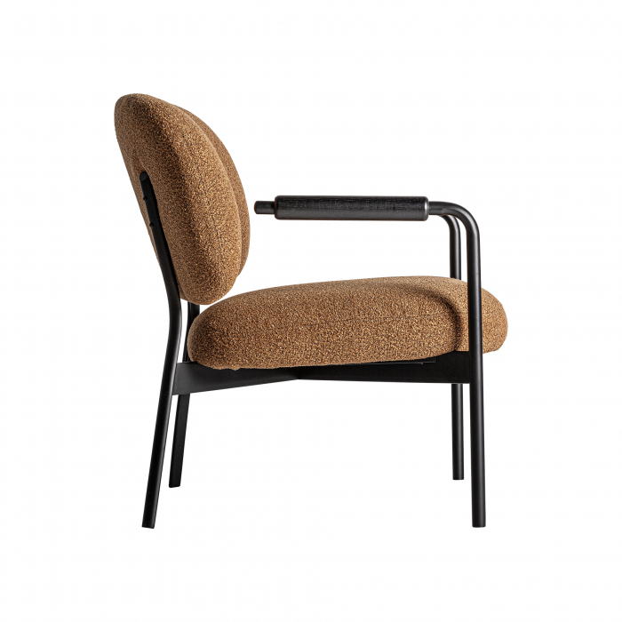 Scaun ocru modern texturat|Scaune dining premium [3]