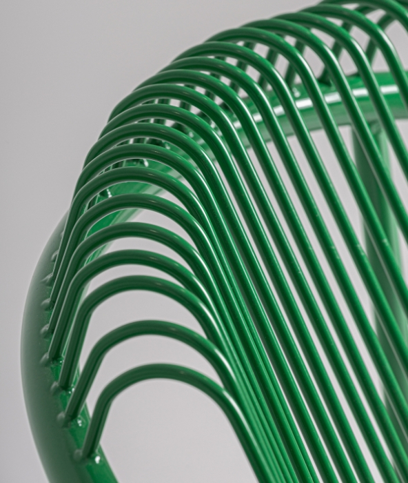 Set de 2 scaune pentru gradina si HORECA Brienz 48x53x97 cm [6]