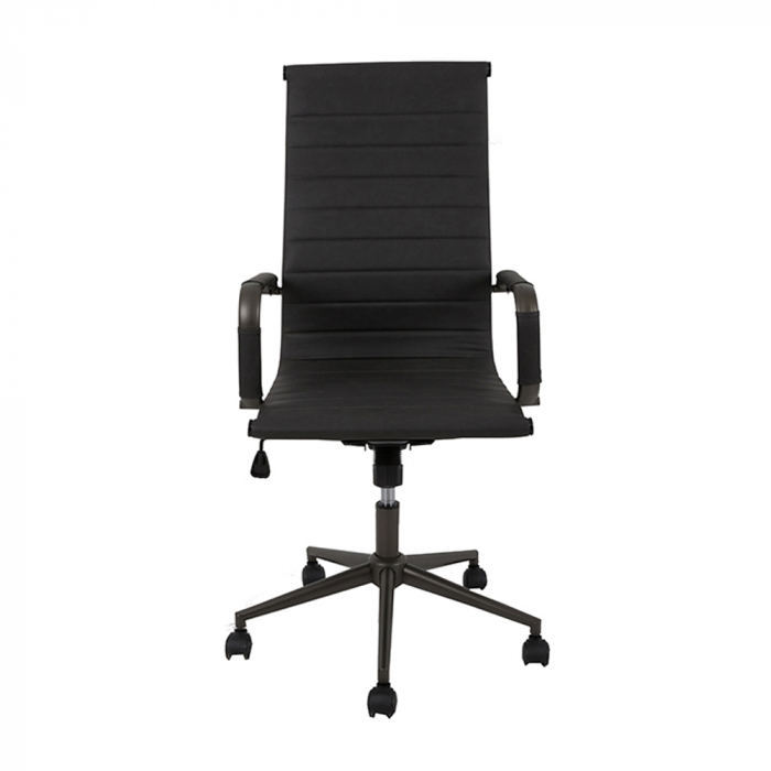 Scaun birou ergonomic antracit structura neagră Avant [2]