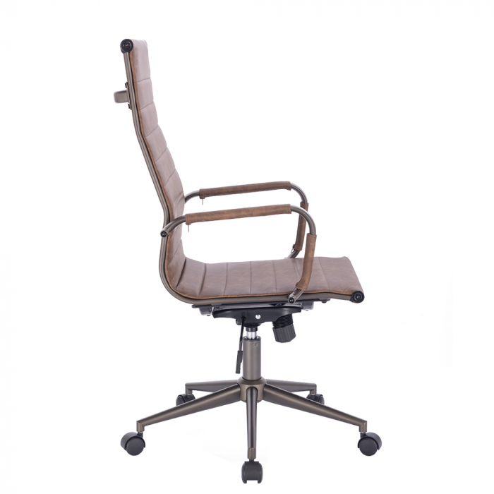Scaun birou ergonomic maro textil Avant [4]