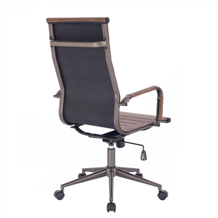 Scaun birou ergonomic maro textil Avant [3]