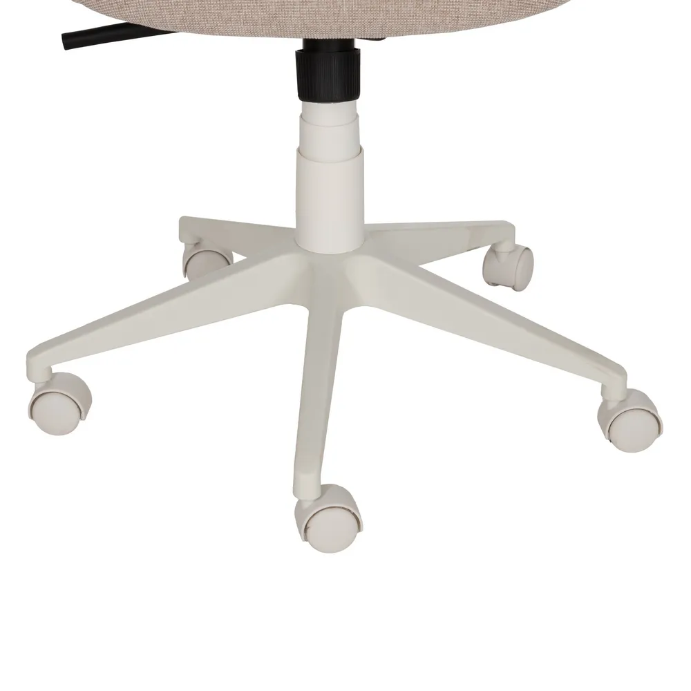 Scaun rotativ bej ergonomic CreativDeco [5]