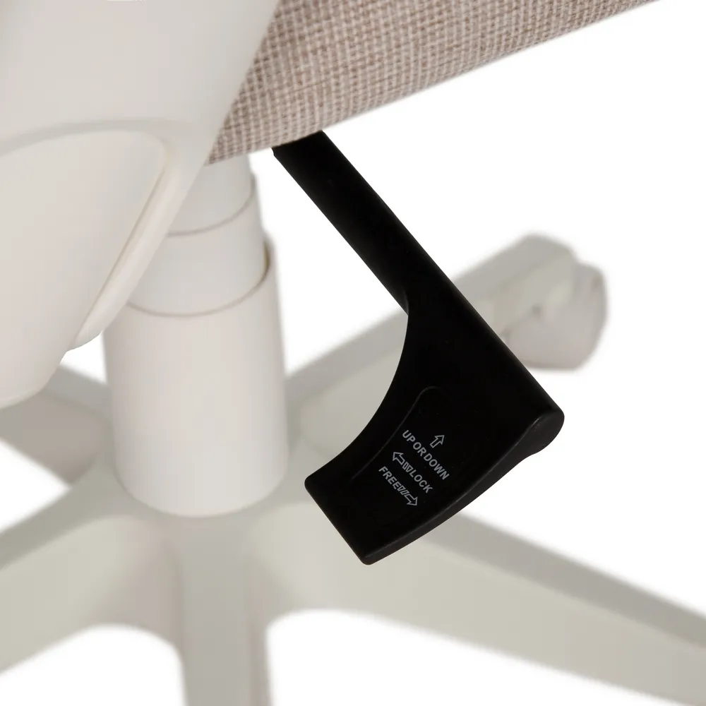 Scaun rotativ bej ergonomic CreativDeco [10]