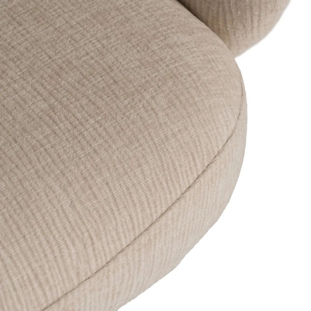 scaun birou ergonomic crem cu roti CreativDeco [8]