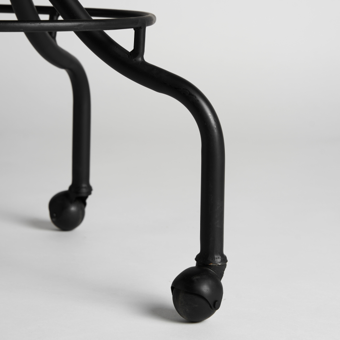 Scaun birou vintage piele maro|Scaune functionale [7]