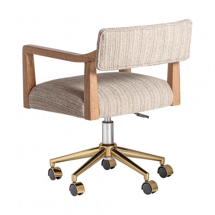 Scaun birou Art Deco maro | Scaune elegante office [4]