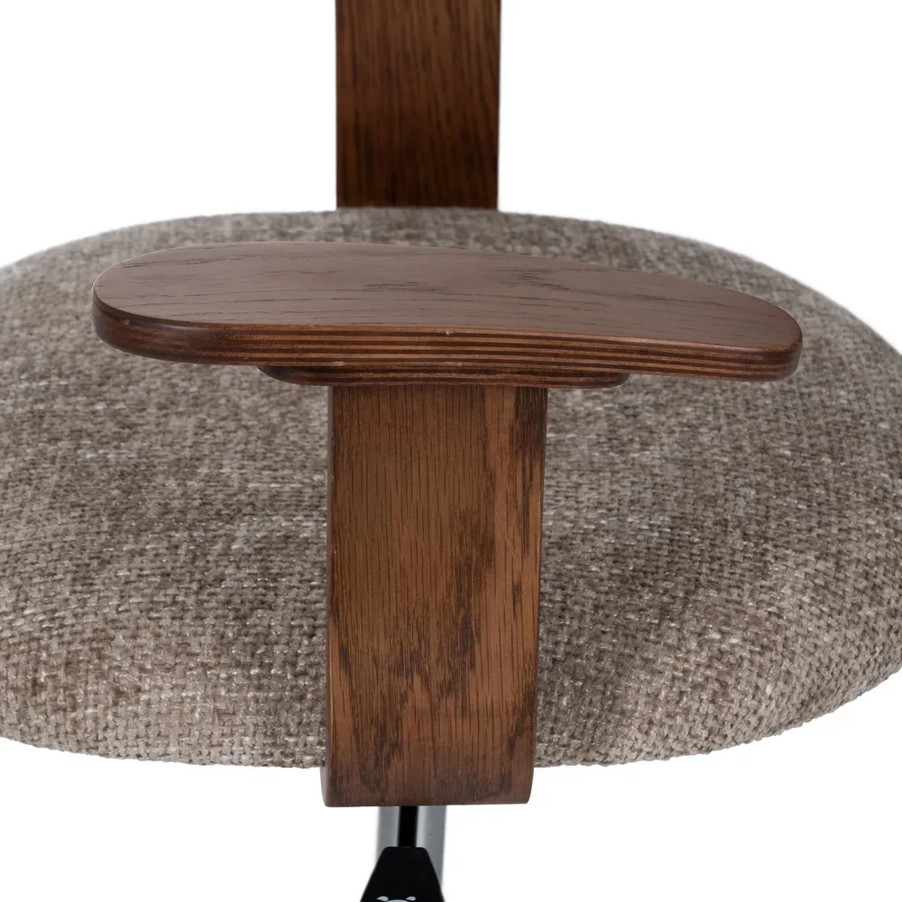 scaun birou rotativ cu design natural CreativDeco [8]