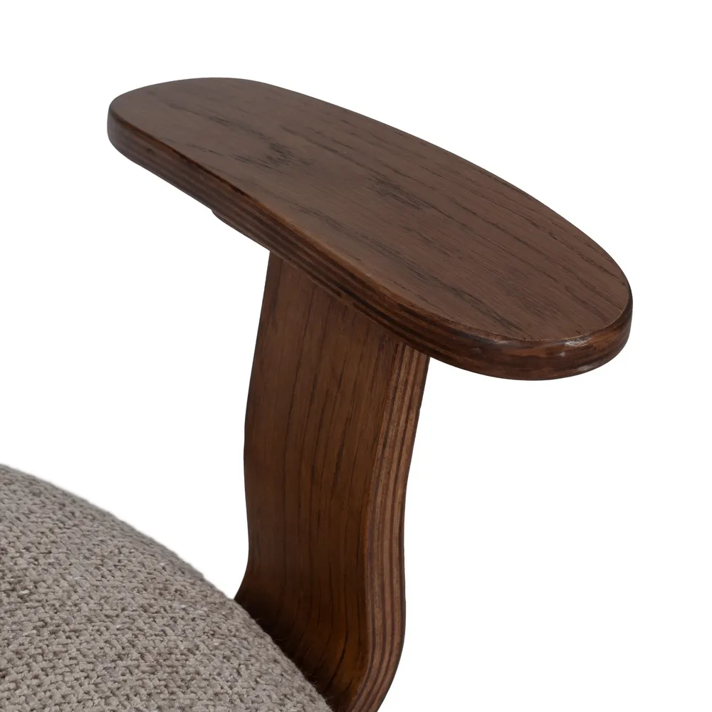 scaun birou rotativ cu design natural CreativDeco [10]
