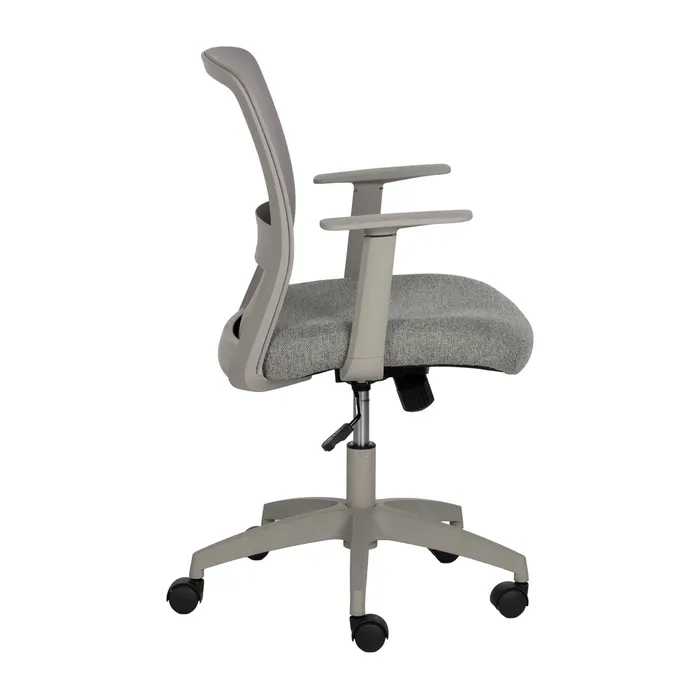 Scaun birou textil gri ergonomic CreativDeco [5]