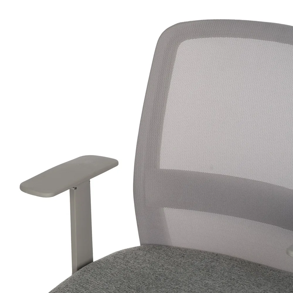 Scaun birou textil gri ergonomic CreativDeco [7]