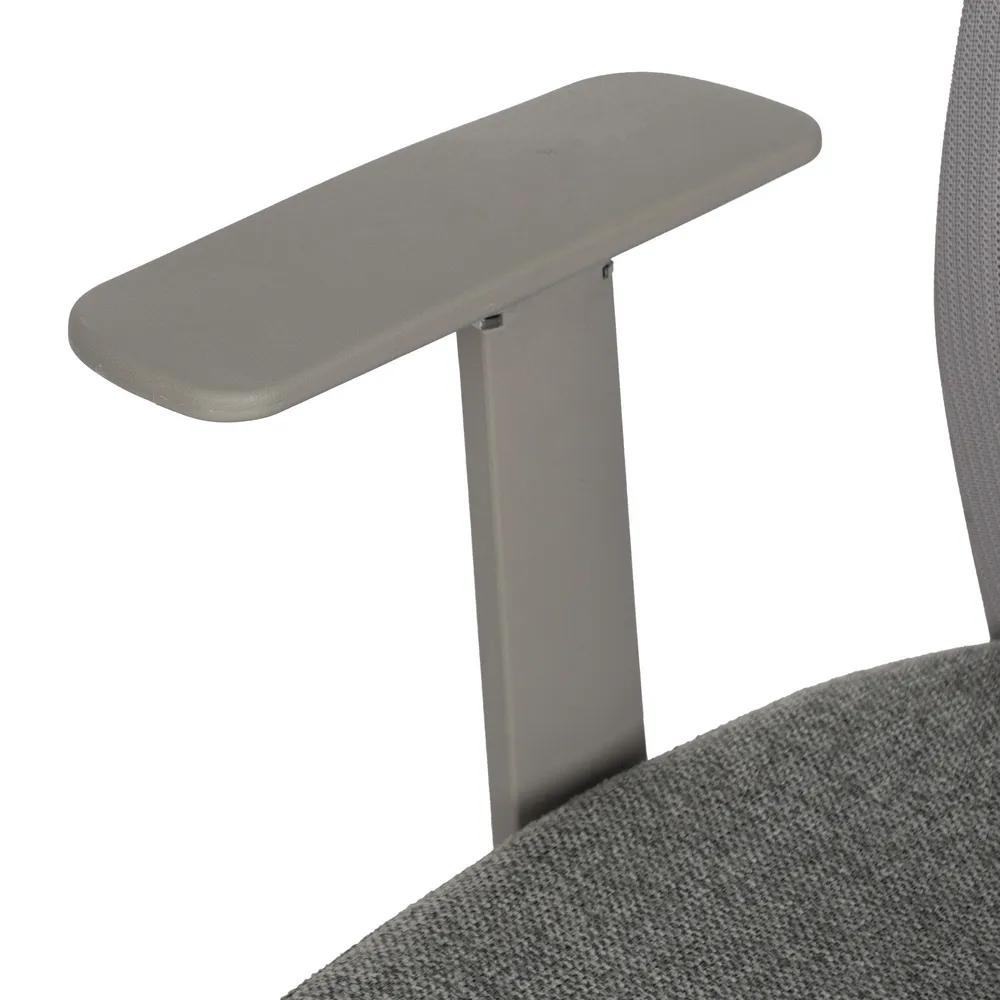 Scaun birou textil gri ergonomic CreativDeco [10]