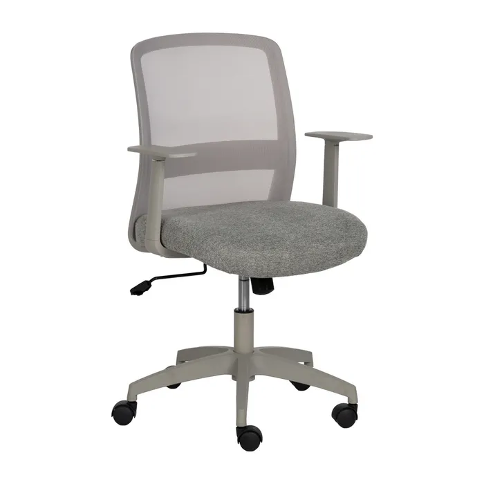 Scaun birou textil gri ergonomic CreativDeco [3]