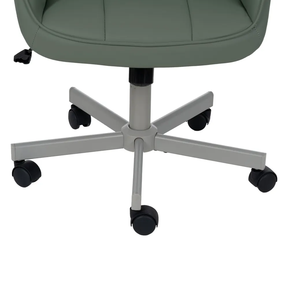 Scaun birou rotativ verde CreativDeco [8]