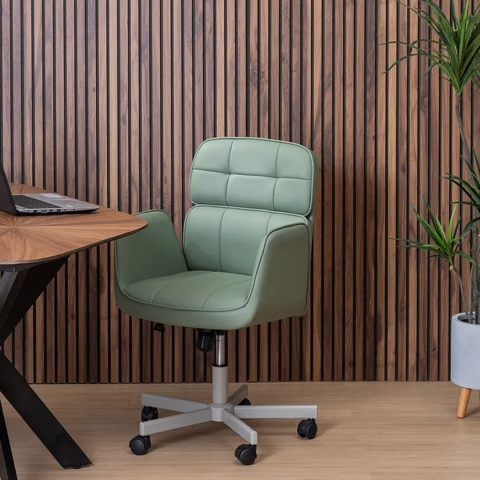 Scaun birou rotativ verde CreativDeco [2]