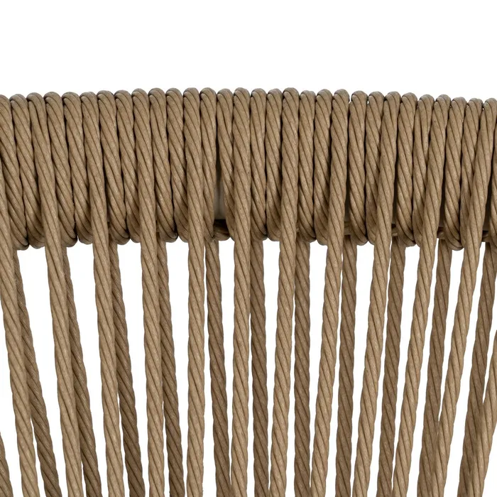 Scaun stivuibil de exterior din polipropilenă cu spătar împletit [9]