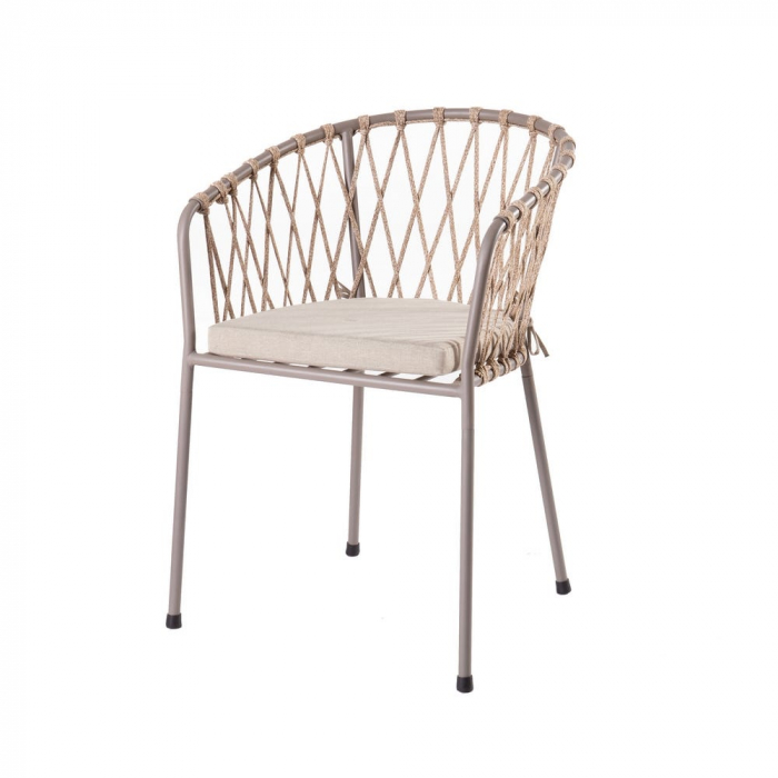 Scaun Myra Limo – design discret și rafinat pentru terase, lounge-uri sau grădini cu stil relaxat și natural [1]