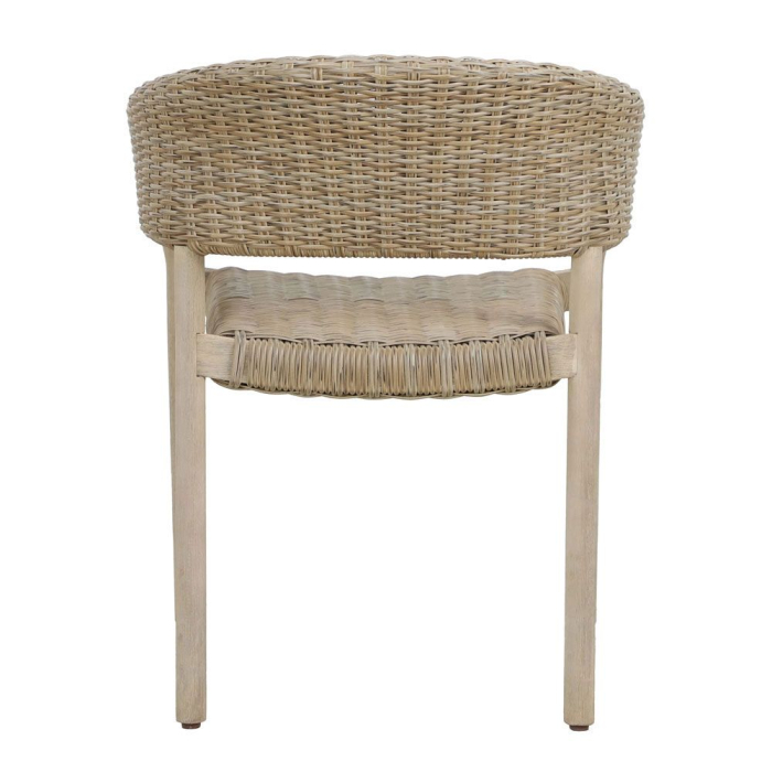 Scaun din lemn de eucalipt cu împletitură boho [15]