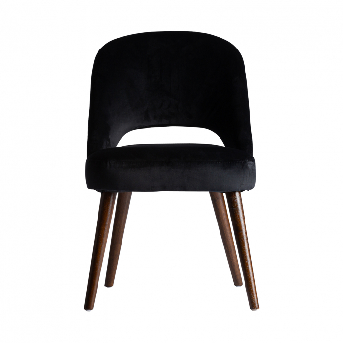 Scaun catifea contemporan negru alb|Scaune moderne de calitate [2]